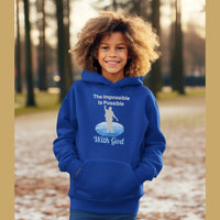 Gildan Youth Unisex Hoodie, Walk on Water Teen