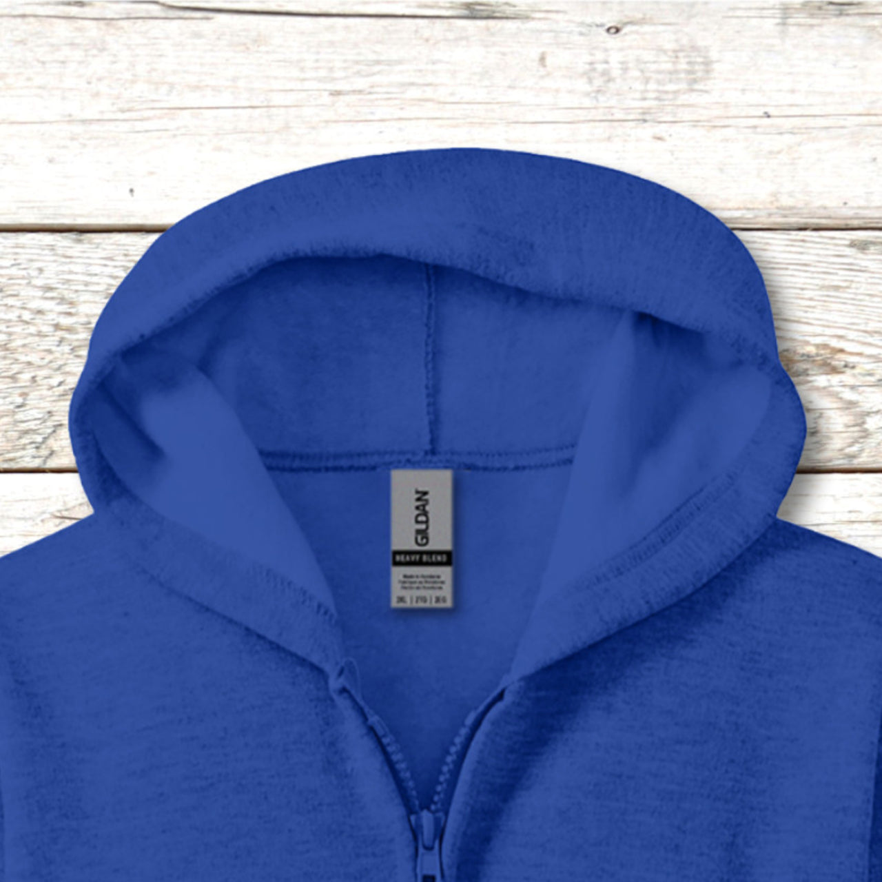 Gildan Youth Unisex Zip-Up Hoodie, Walk on Water Teen (Image on Back)
