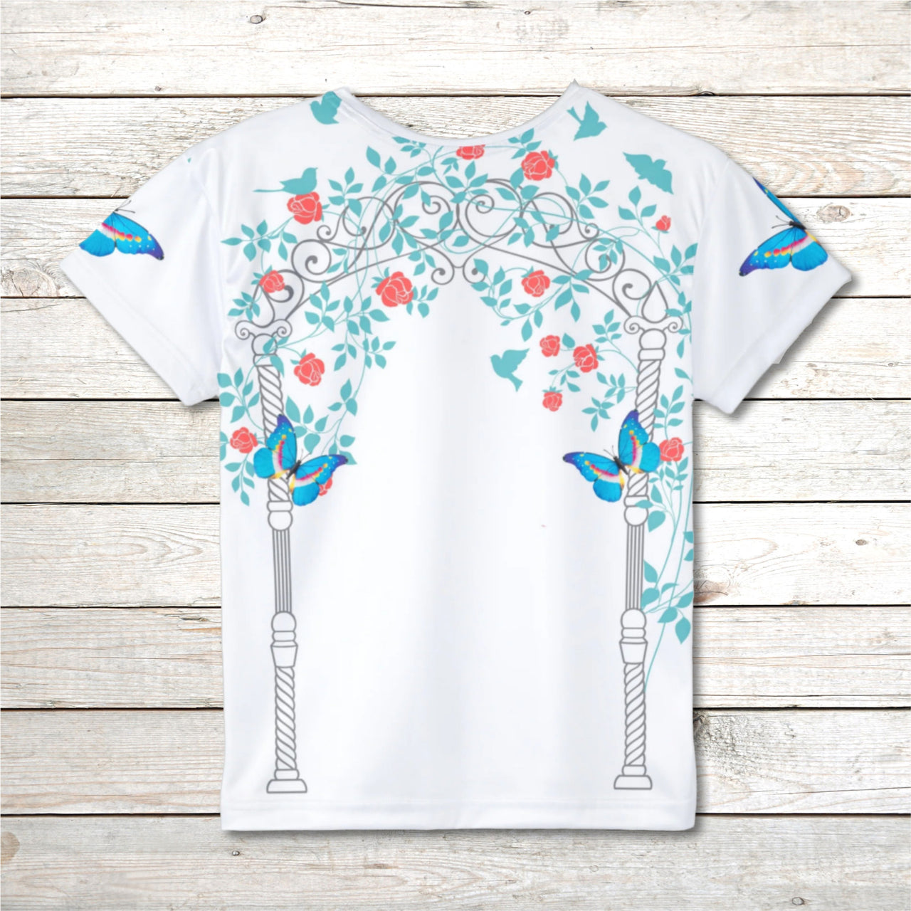 Girl's Butterfly Sports Jersey