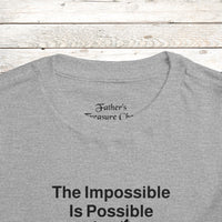 Bella+Canvas Toddler T-Shirt, Walk on Water Toddler