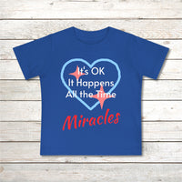 Bella+Canvas Baby T-Shirt, Miracles Happen