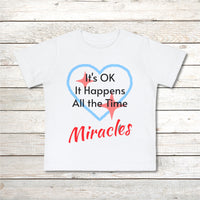 Bella+Canvas Baby T-Shirt, Miracles Happen