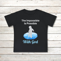 Bella+Canvas Baby T-Shirt, Walk on Water Baby