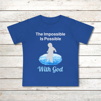 Bella+Canvas Baby T-Shirt, Walk on Water Baby