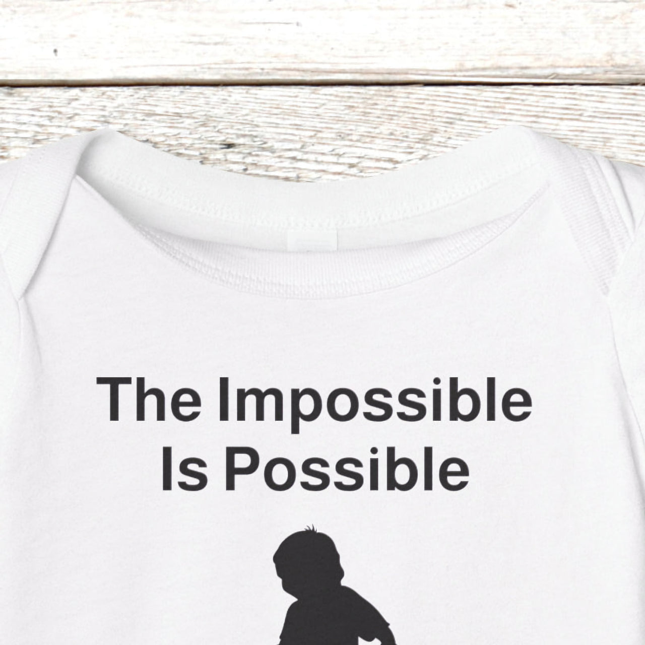 Bella+Canvas Baby Onesie, Walk on Water Baby