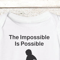 Bella+Canvas Baby Onesie, Walk on Water Baby