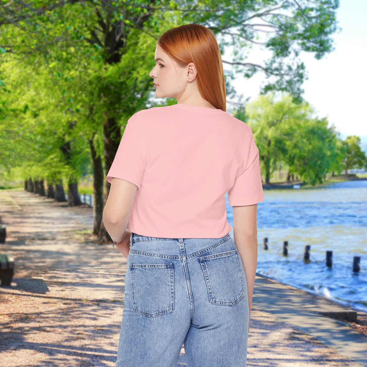 Bella+Canvas Adult Unisex T-Shirt, Walk on Water Woman