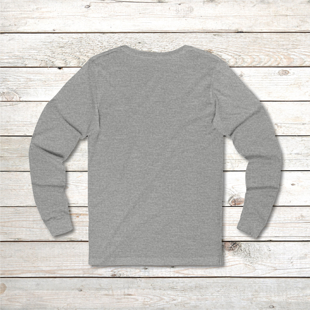 Bella+Canvas Adult Unisex Long-Sleeve T-Shirt, Walk on Water Woman