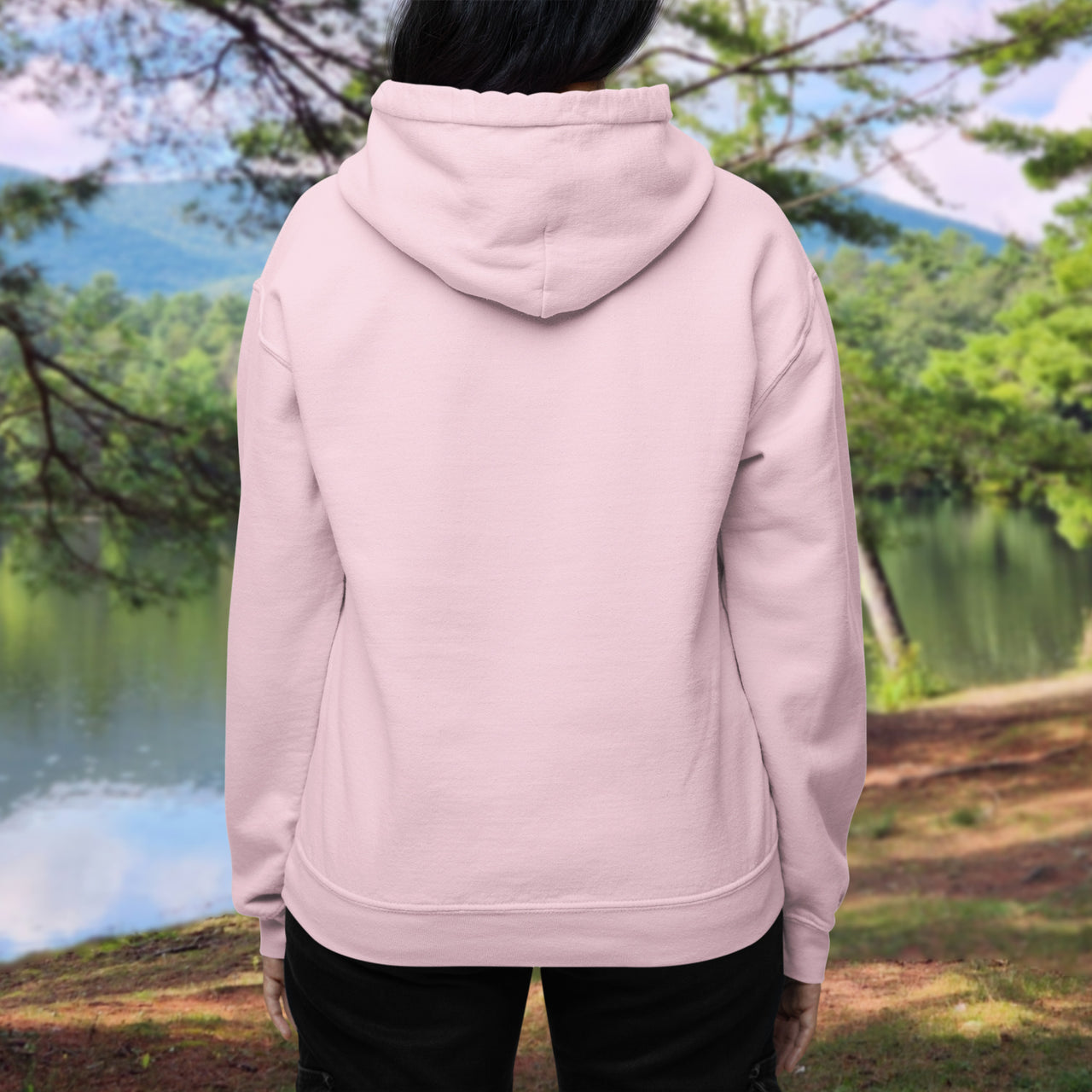 Gildan Adult Unisex Hoodie, Walk on Water Woman