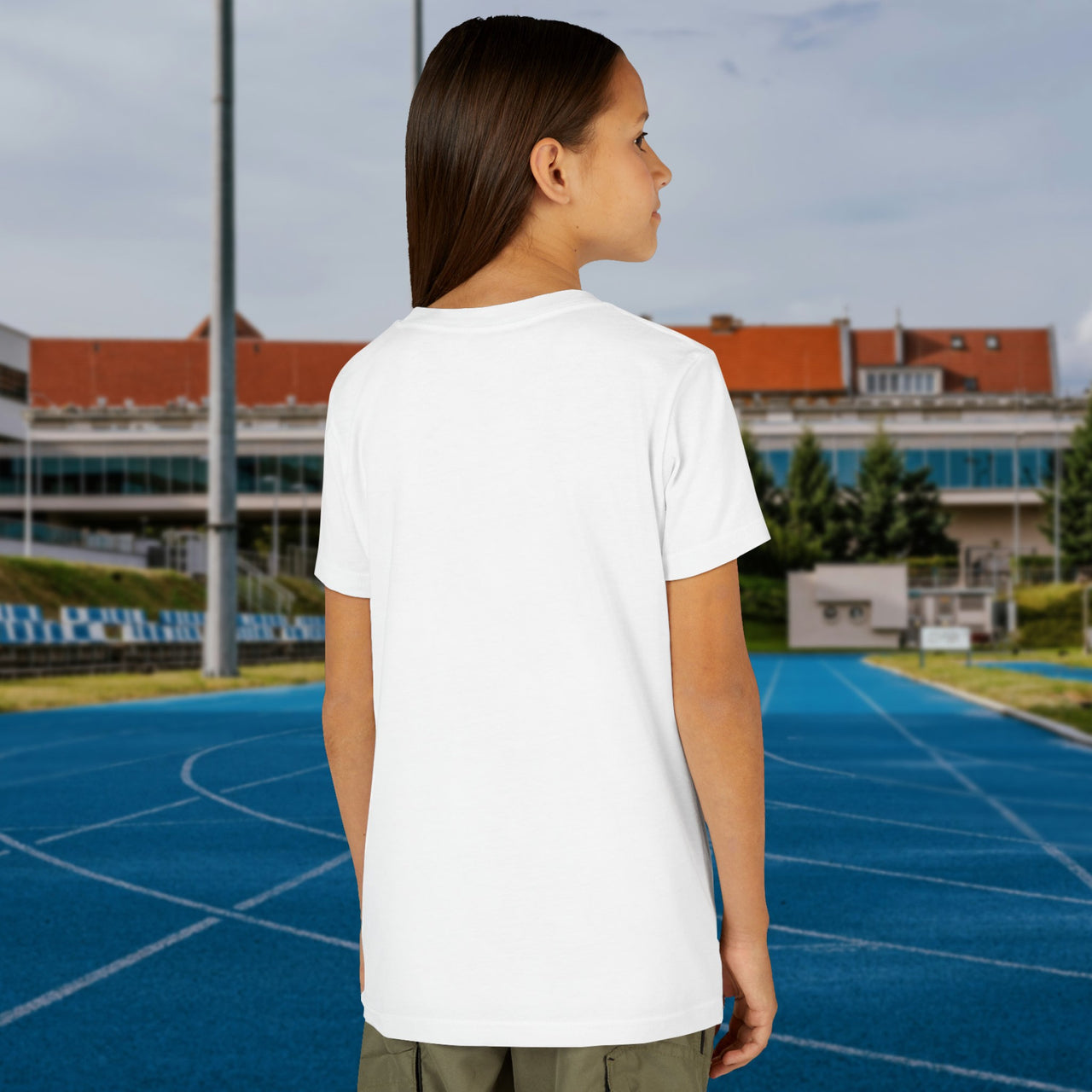 Bella+Canvas Youth Unisex T-Shirt, Walk on Water Girl