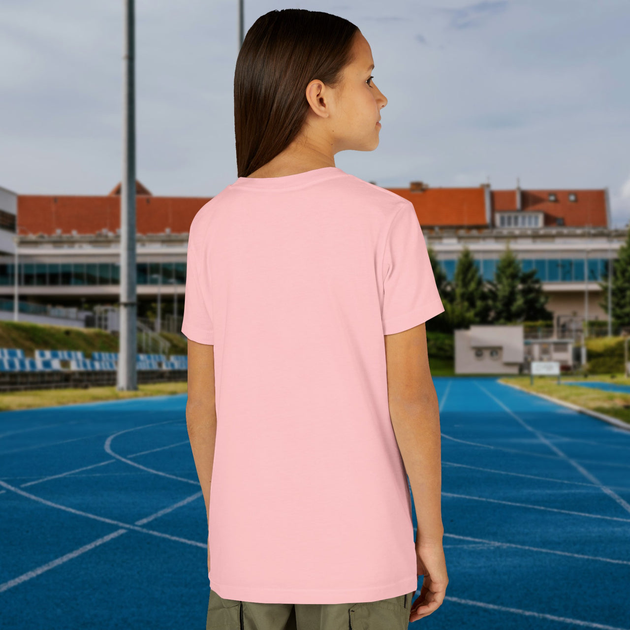 Bella+Canvas Youth Unisex T-Shirt, Walk on Water Girl