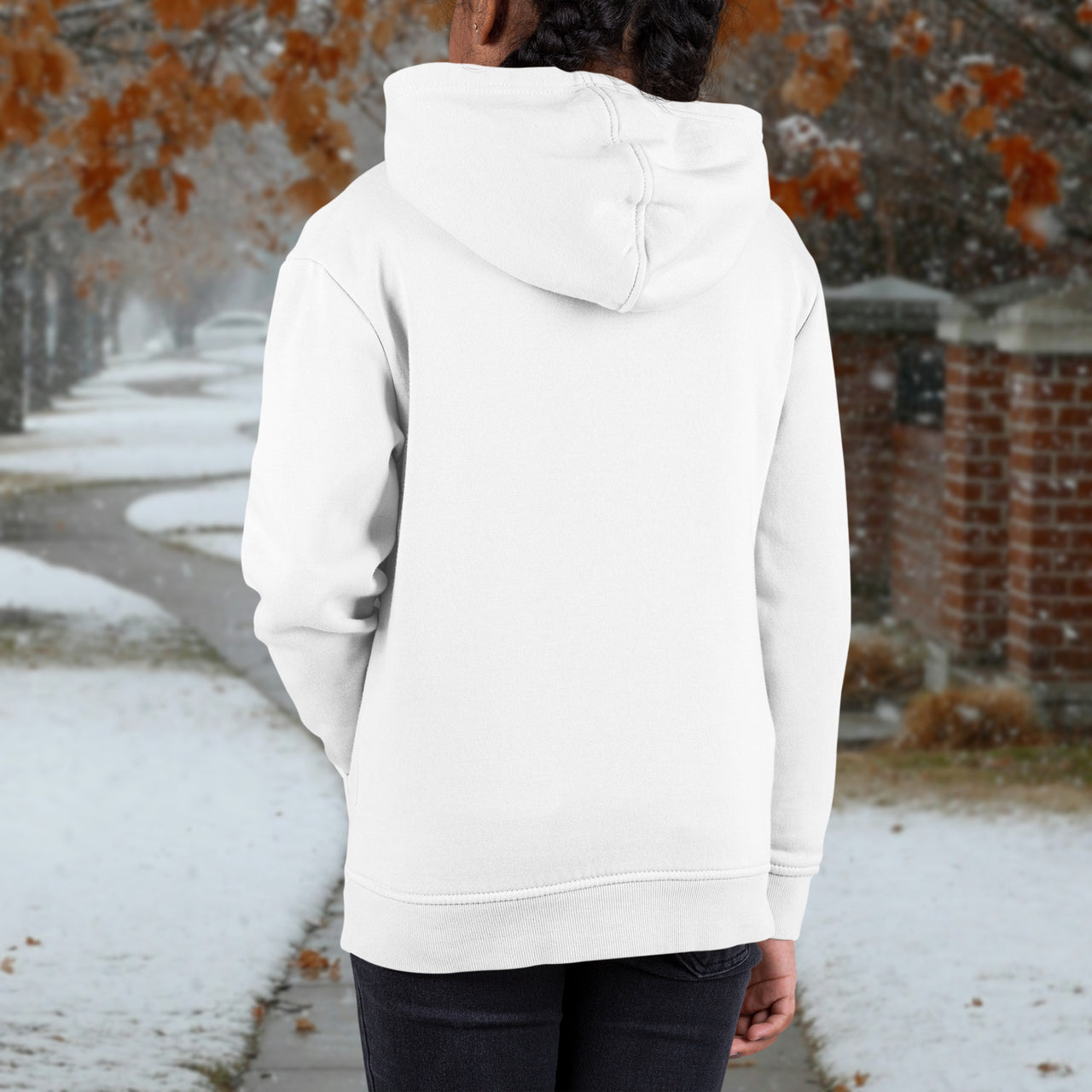 Gildan Youth Unisex Hoodie, Walk on Water Girl