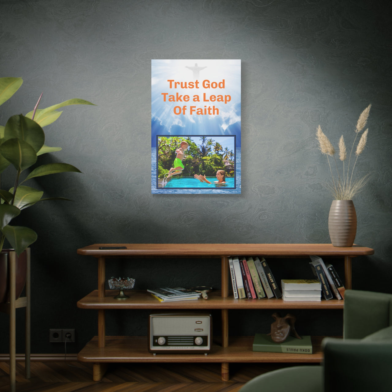 Canvas Wall Art, Leap of Faith